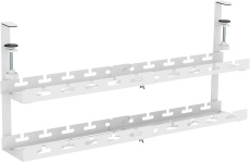 Кабель-канал Cactus 72.8x13.5x34.2см, белый (арт. CS-CM-700-2WT)