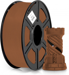 Пластик для принтера Cactus (PLA, d1.75мм, 1кг) (арт. CS-3D-PLA-1KG-COFFEE)