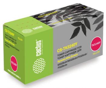 Картридж Cactus желтый (3000стр.) для Kyocera (арт. CS-TK5240Y)