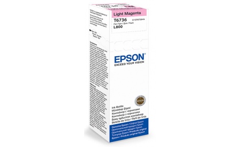Картридж Epson T6736 Light Magenta ink bottle 70ml (арт. C13T67364A)
