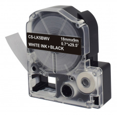 Картридж ленточный Cactus черный для Epson LW400, LW700, LW600P, LW1000P, K400, Z700, Z900 (арт. CS-LK5BWV)