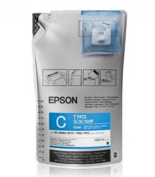 Картридж Epson T7732 Пакет голубых чернил (1 L x 1 packs) для SC-B6000/B7000 (арт. C13T773240-1)