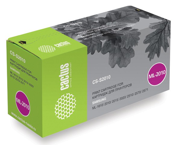 Картридж Cactus черный (3000стр.) для Samsung (арт. CS-S2010)