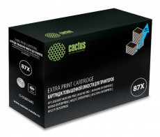 Картридж Cactus черный (24000стр.) для HP (арт. CS-CF287X-MPS)