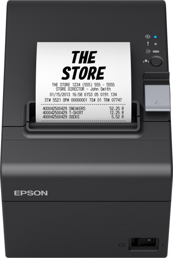 Чековый принтер Epson TM-T20III (012): Ethernet, PS, Blk, EU (арт. C31CH51012)