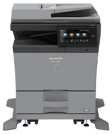 МФУ лазерное цветное Sharp BP-C533WREU, А4 (арт. BPC533WREU)