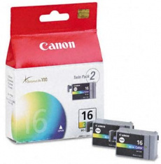 Набор картриджей Canon BCI-16 color, 2 шт в комплекте (арт. 9818A002)