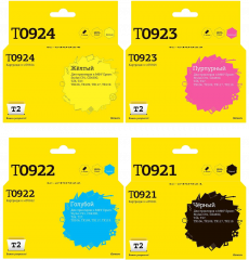 Комплект струйных картриджей T2 C13T09254A/C13T10854A10 (арт. IC-ET0925)