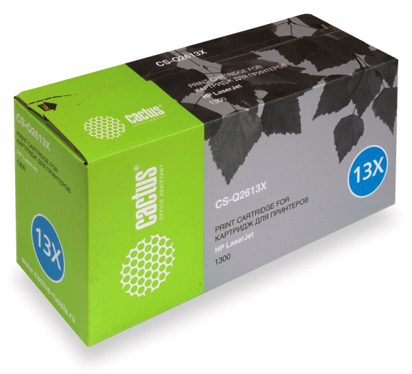 Картридж Cactus черный (4000стр.) для HP (арт. CS-Q2613X)