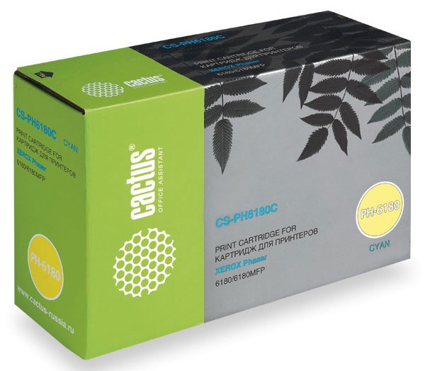 Картридж Cactus 113R00723 голубой (6000стр.) для Xerox (арт. CS-PH6180C)