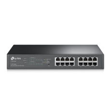 Коммутатор/ 16-Port Gigabit Easy Smart PoE Switch, 16 10/100/1000 Mbps ports, 8 PoE+ ports, 802.3af/