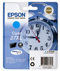 Картридж Epson 27XL (T2712) (голубой, 10.4 мл.) (арт. C13T27124020)