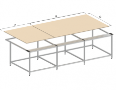 Стол KeenCut SmartFold Bench 410 для резака Evolution3 E3BT410 (арт. SFB410)