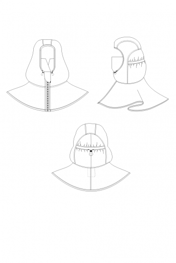 Капюшон LAMSYSTEMS PASTERIS ШЛ.Р.14. Ткань: LS-T-02 (арт. ШЛ.Р.14)