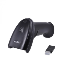 Беспроводной сканер штрих-кода Mertech CL-2210 BLE Dongle P2D USB full black с зарядно-коммуникационной подставкой (арт. 4281)