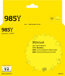 Струйный картридж T2 LC-985Y (арт. IC-B985Y)