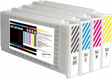 Картридж струйный Cactus пурпурный (350 мл) для Epson SureColor SC-T5400M/SC-T3405/SC-T5405 (арт. CS-EPT41F3)