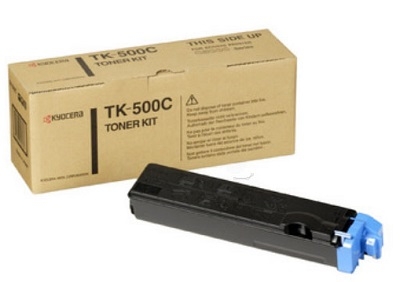 Оригинальный тонер-картридж Kyocera TK-500C (голубой, 8000 стр.) (арт. 370PD5KW)