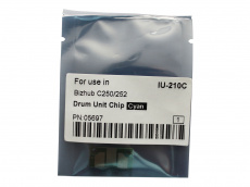 Чип CET для KONICA MINOLTA Bizhub C250/C252 голубой (45000 стр.) (арт. CET5697)