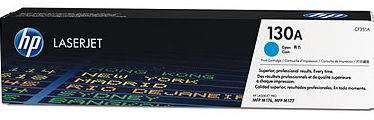 Картридж HP 130A Cyan Original LaserJet Toner Cartridge (арт. CF351A)