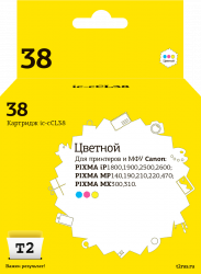 Струйный картридж T2 CL-38 (арт. IC-CCL38)
