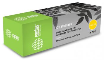 Картридж Cactus CS-PH6510BK (арт. CS-PH6510BK)