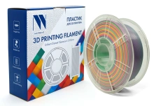 Филамент NV Print PETG Rainbow 02 1.75 мм, 1 кг (арт. NV-3D-PETG-RAINBOW-02)