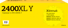 Струйный картридж T2 PGI-2400XL Y (арт. IC-CPGI-2400XL Y)