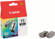 Набор картриджей Canon BCI-15 Black, 2 картриджа в упаковке (арт. 8190A002)