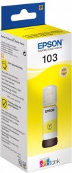 Картридж Epson 103 EcoTank Yellow ink bottle (арт. C13T00S44A)