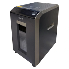 Шредер Office Kit SA200С с автоподачей, P-4, 3,8 х 10, 220 листов, 35 л., черный (арт. OK3810SA200C)