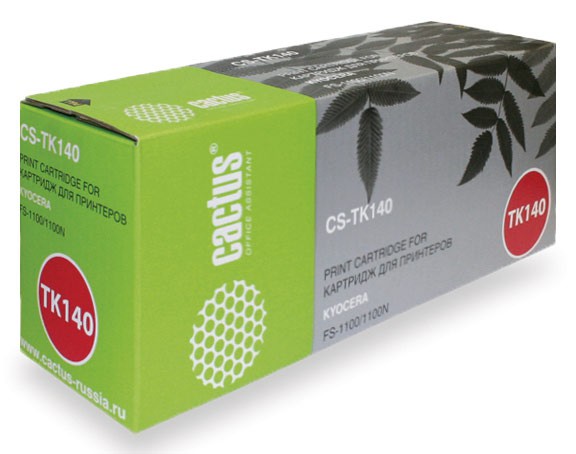Картридж Cactus Тонер Картридж CS-TK140 черный для Kyocera (4000стр.) (арт. CS-TK140)