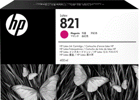 Картридж HP 821 400-ml Magenta Latex Ink Cartridge (арт. G0Y87A)