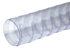 Пластиковые пружины Реалист 28мм, прозрачные (50 шт.) (арт. 3201)