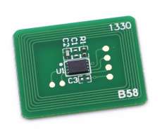 Чип Булат для Oki C712 46507627 Cyan (11.5k) (арт. BUOK00C712020)