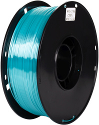 Пластик для принтера Cactus (SILK, d1.75мм, 1кг, L326м, голубой) (арт. CS-3D-PLA-1KG-S-CYAN)