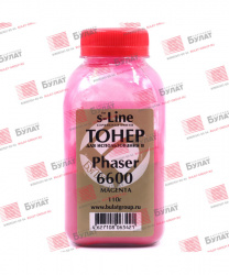 Тонер Булат для Xerox Phaser 6600 банка 110г Magenta БУЛАТ s-Line (арт. BARXPH6600070)