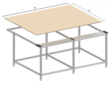 Стол KeenCut SmartFold Bench 210 для резака Evolution3 E3BT210 (арт. SFB210)