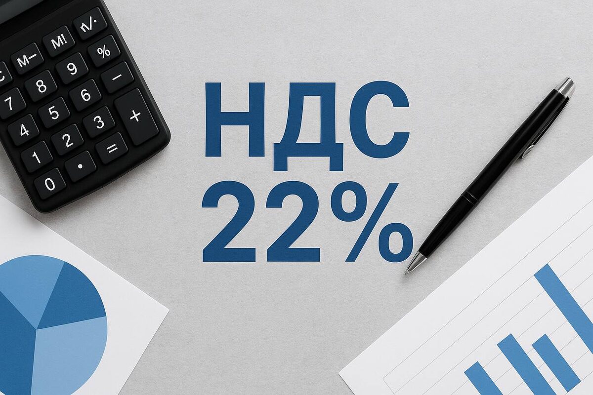 НДС 22%