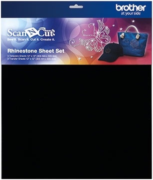 Комплект плёнок и листов для нанесения страз Brother CARSSH1 (арт. XG0856001)