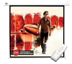 Экран для проектора SOK Cinema 250x250см Motoscreen 1:1 настенно-потолочный рулонный 139″ (арт. SCPSM-250X250FG-GR)