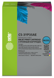 Струйный картридж Cactus 963XL многоцветный набор (134.5 мл.) (арт. CS-3YP35AE)