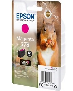 Картридж Epson Singlepack Magenta 378 Claria Photo HD Ink (арт. C13T37834020)