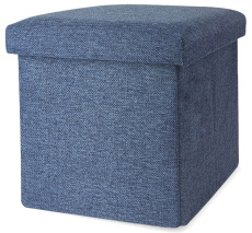 Короб ГЕЛЕОС Пуф 38-НВ (синий) (арт. ПУФ-38-НВ)