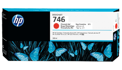 Картридж HP 746 Chromatic Red DesignJet Ink Cartridge 300ml (арт. P2V81A)