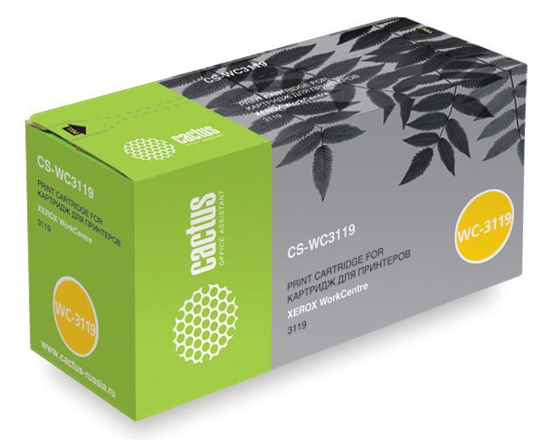 Картридж Cactus 013R00625 черный (3000стр.) для Xerox (арт. CS-WC3119)