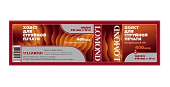 Холст Lomond XL Natural Canvas Dye, ролик 914 х 51 мм, 400 мкм, 10 метров (арт. 1207012)