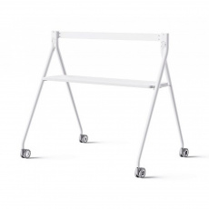 Мобильная стойка напольная Yealink MB-FloorStand-650Т White с полкой для MeetingBoard 65 (арт. MB-FloorStand-650T White)