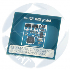 Чип Булат для Lexmark C930 / 935 C930H2YG Yellow (24k) (арт. BULXC93000040)