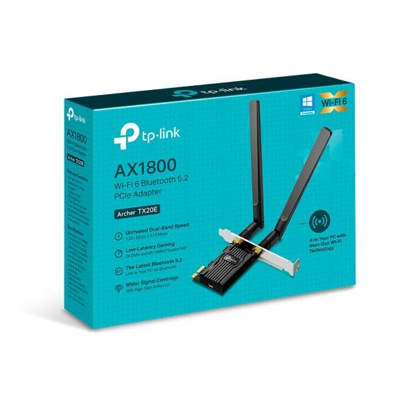 Wi-Fi-адаптер TP-Link Archer TX20E (арт. Archer TX20E)